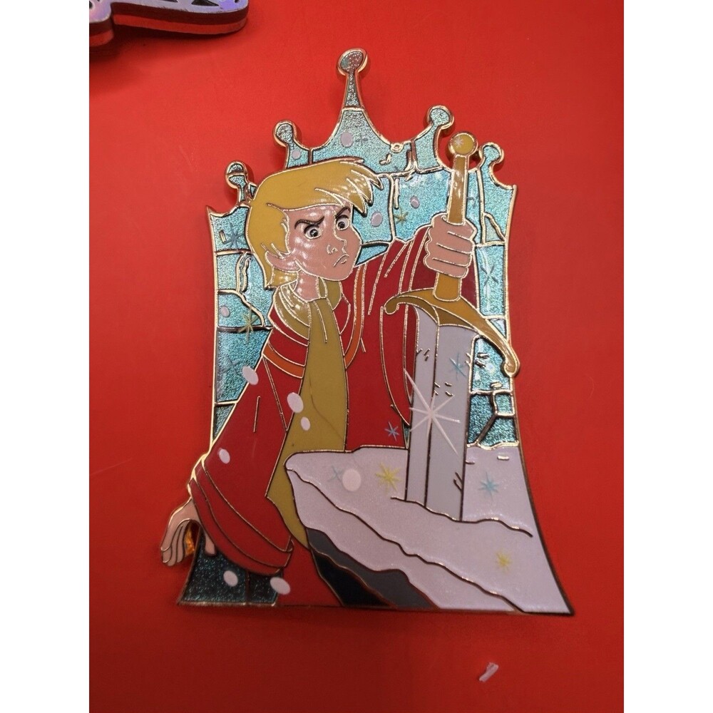 WDI MOG Disney Pin Sword In The Stone 60th Anniversary King Arthur Wart LE 300